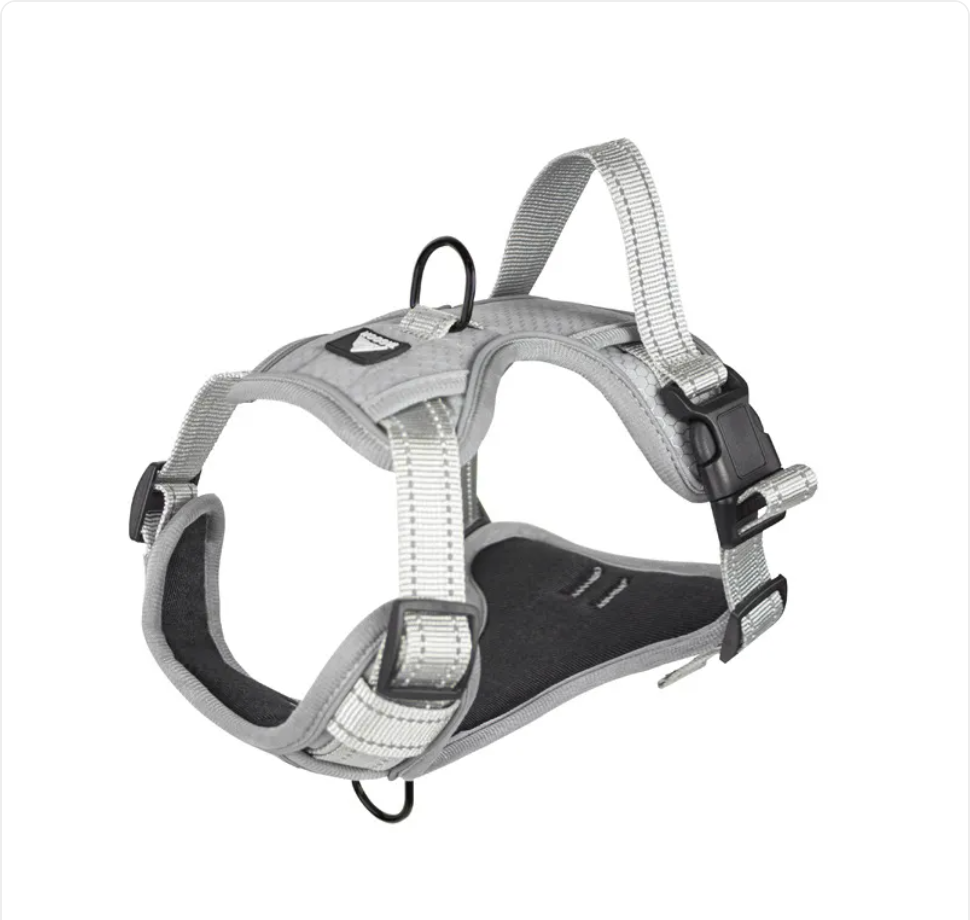 Reflective Dog Harness — No-Pull Safety Vest for Night Walks & Outdoor Adventures
