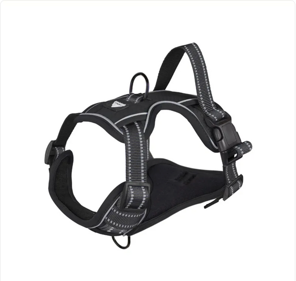 Reflective Dog Harness — No-Pull Safety Vest for Night Walks & Outdoor Adventures